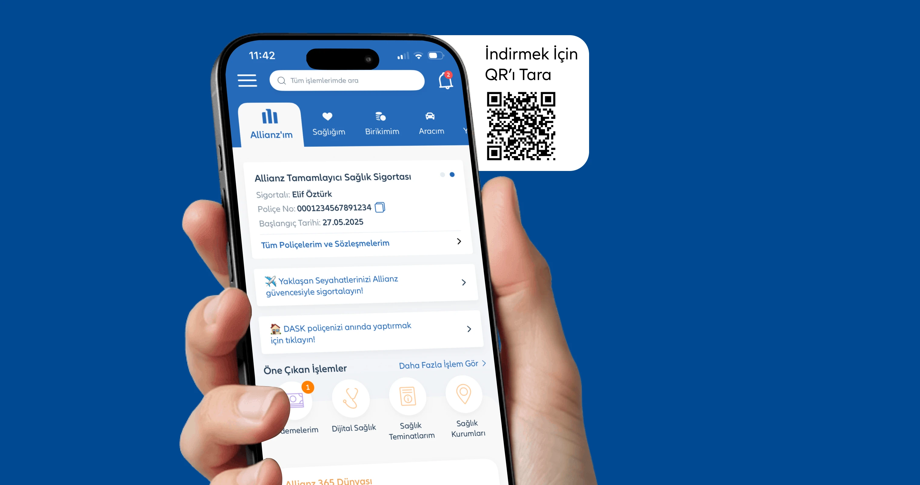 Allianz'ım Uygulamasını İndirin, Allianz 365 Ayrıcalıklarını Kaçırmayın!