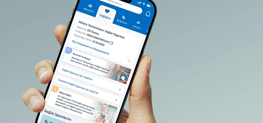 Allianz’ım Mobil ile Tüm Sağlık İşlemleriniz Elinizin Altında
