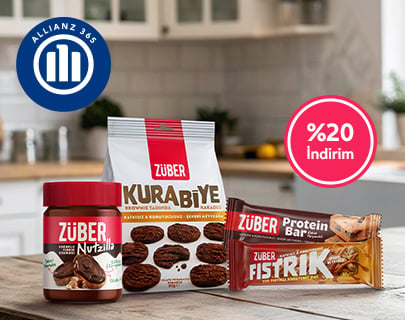 https://www.zuber.com/ üzerinden vereceğiniz siparişlerde sepette %20 indirim