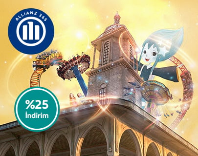 Vialand Tema Park gişelerinden alınacak günlük giriş biletlerinde geçerli %25 indirimle çocuklarınızla eğlencenin tadına varın.