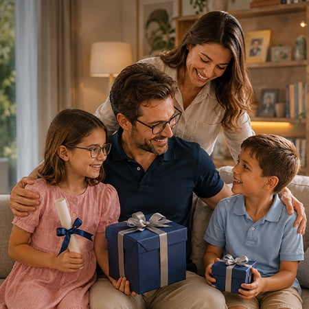 Allianz BES kampanyası teknoloji ve yaşam tarzı ödülleri. iPad, iPhone, MacBook, kulaklık, akıllı saat ve kahve makinesi hediye kutusunda.