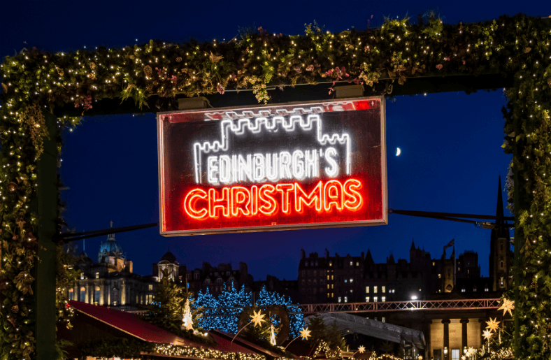 edinburgh yılbaşı pazarı