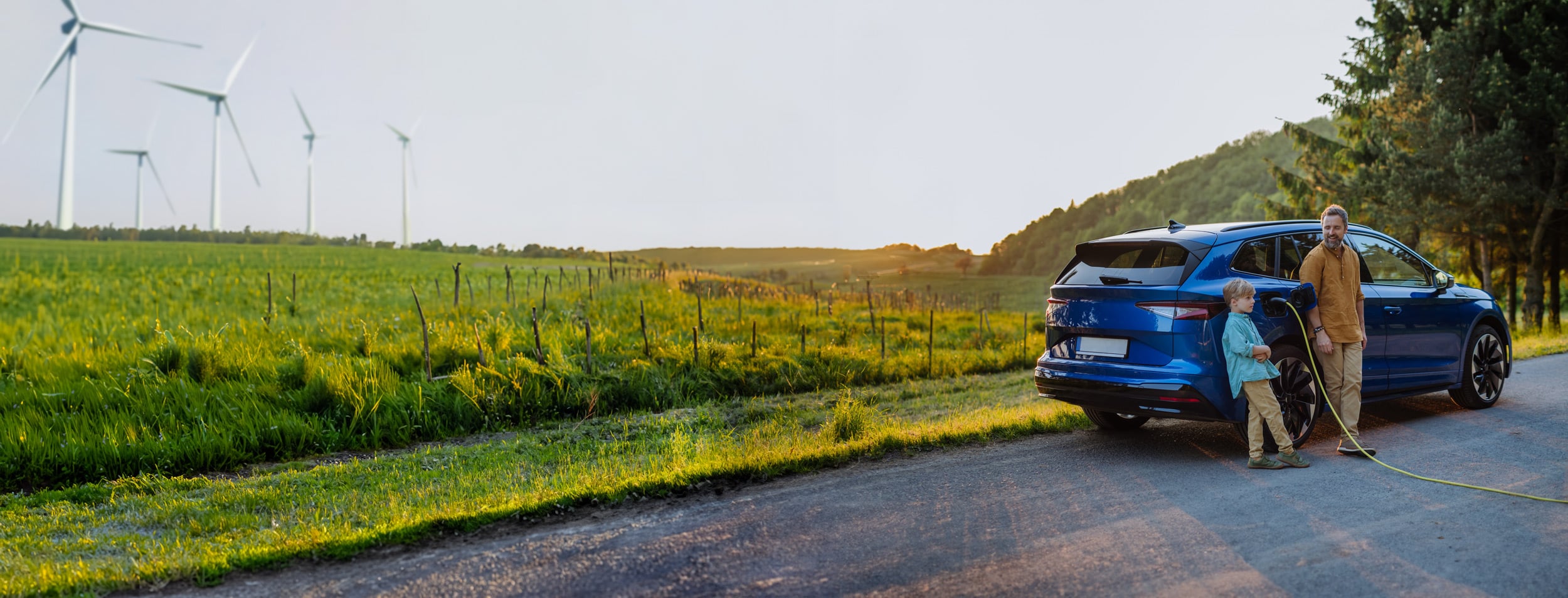 elektrikli araç şarj oluyor